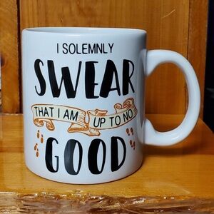 Harry Potter 20oz Coffee Mug "I Solemnly Swear That I Am Up To No Good" ~